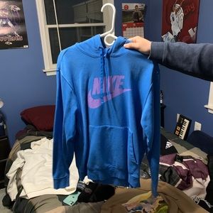 Blue Nike Hoodie